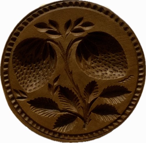 Double Strawberry Butter Stamp