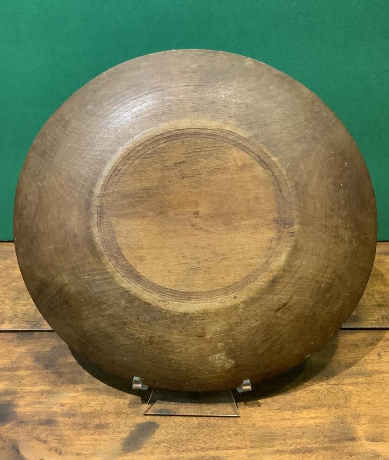 Early Treen Plate