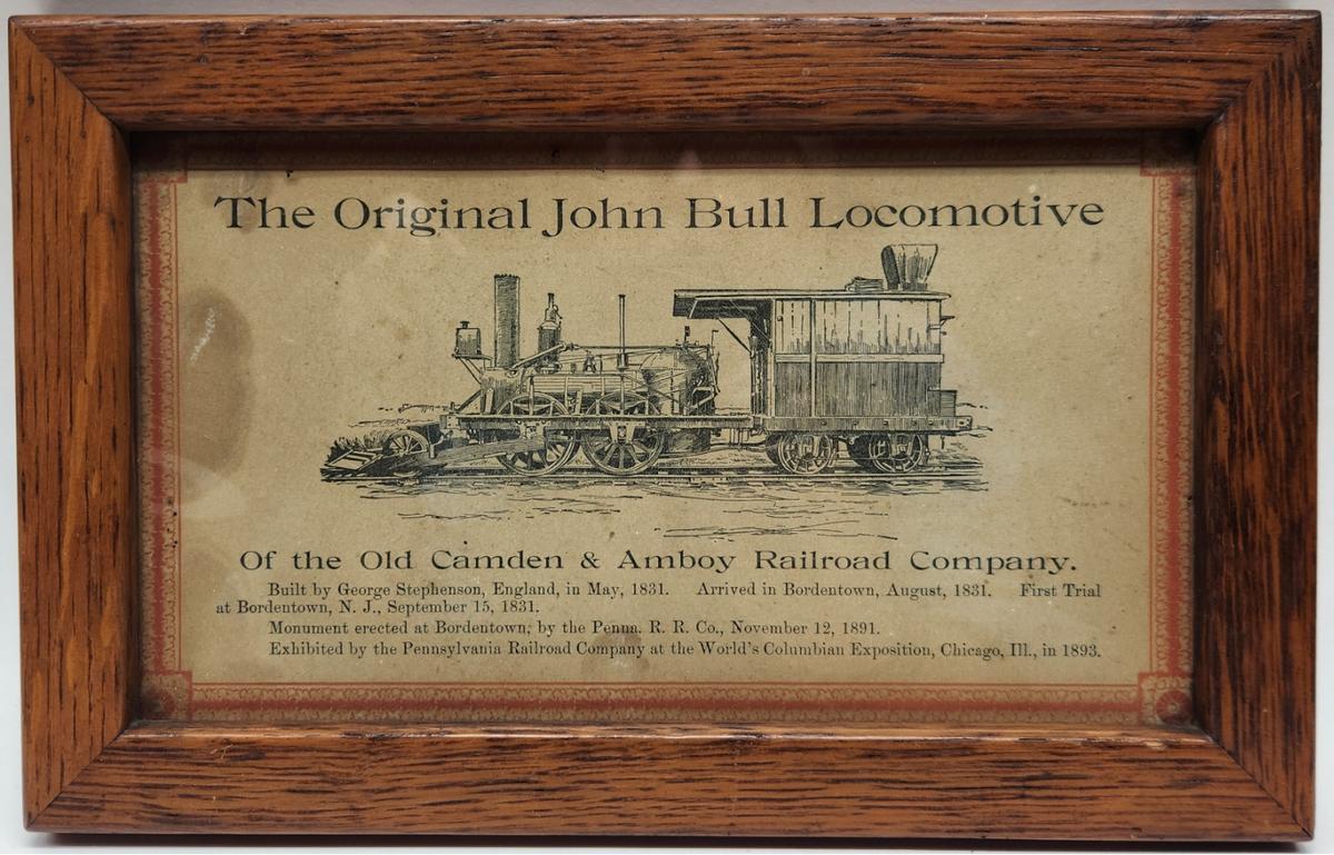 The " John Bull" Framed Original
