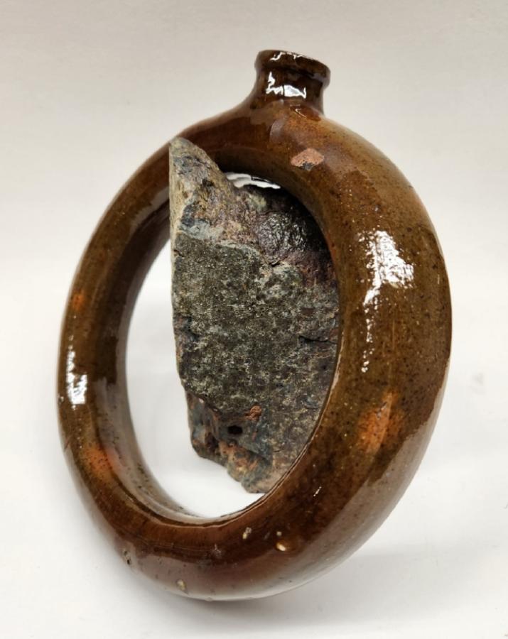 19th Century Pennsyvania Harvest Flask