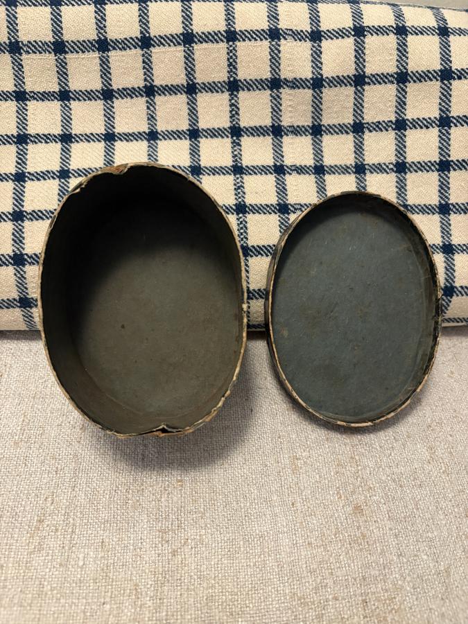 *19TH C PAPERED BOX