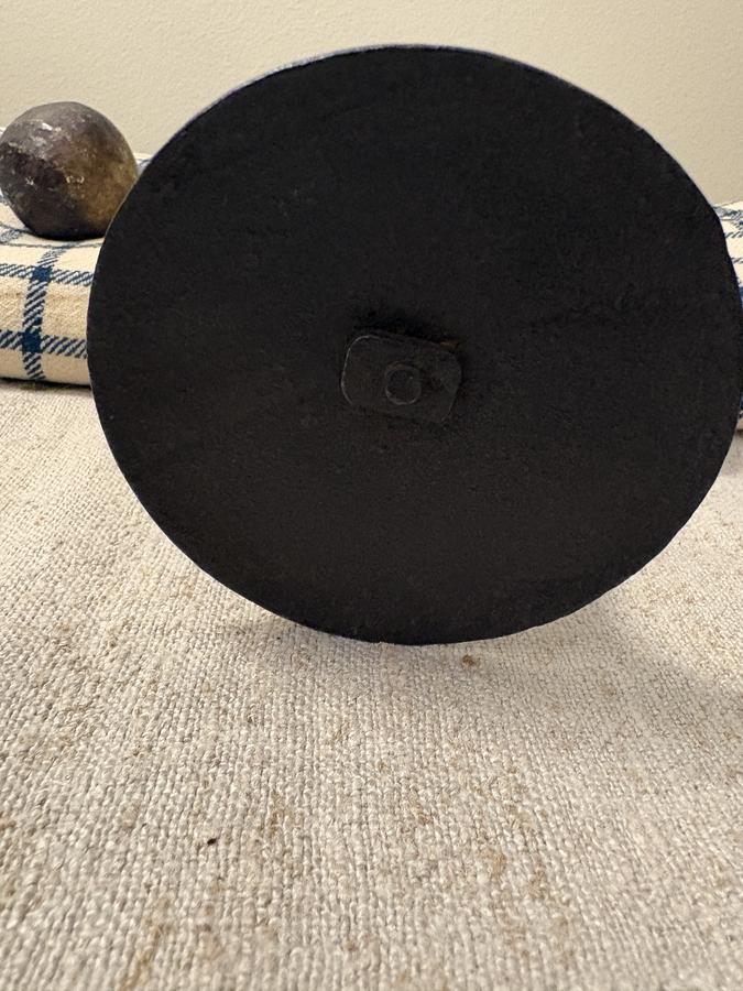 18TH C BRASS WEDDING BAND HOGSCRAPER