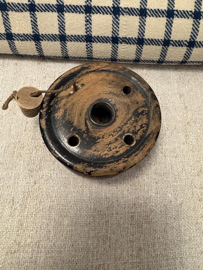 *19TH C SILLIMAN INK AND PEN HOLDER