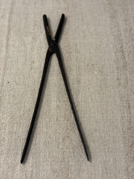 18TH C AMERICAN CURLING IRON