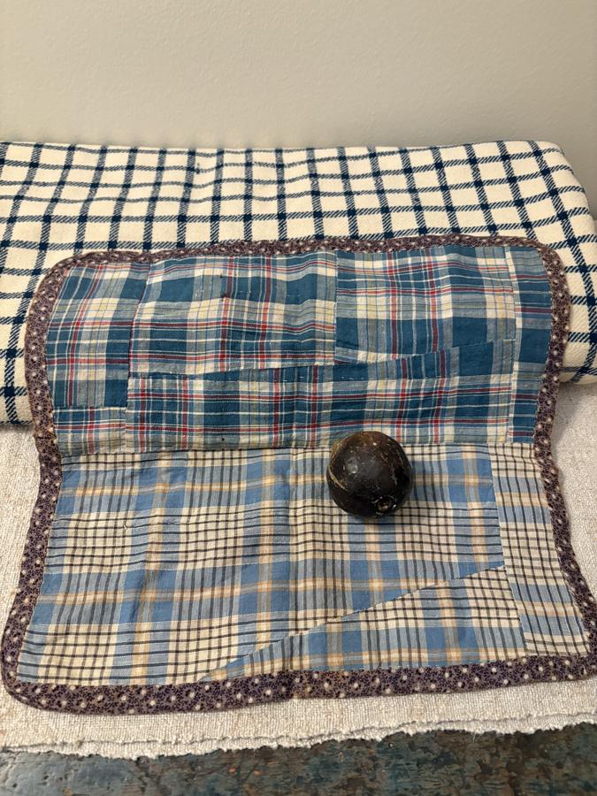 19th C CHILD’S DOLL QUILT