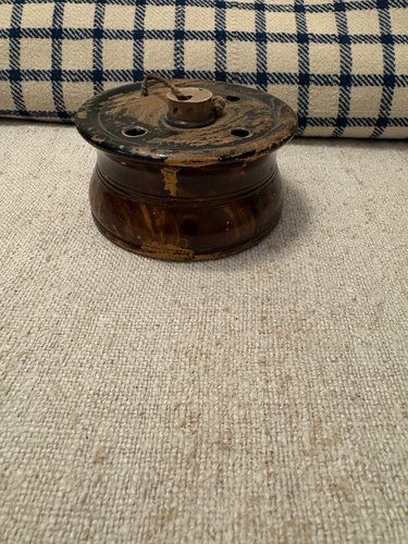 *19TH C SILLIMAN INK AND PEN HOLDER