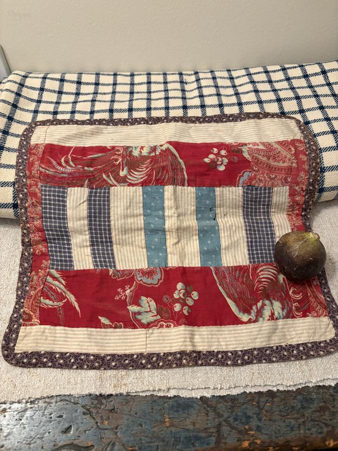 19th C CHILD’S DOLL QUILT