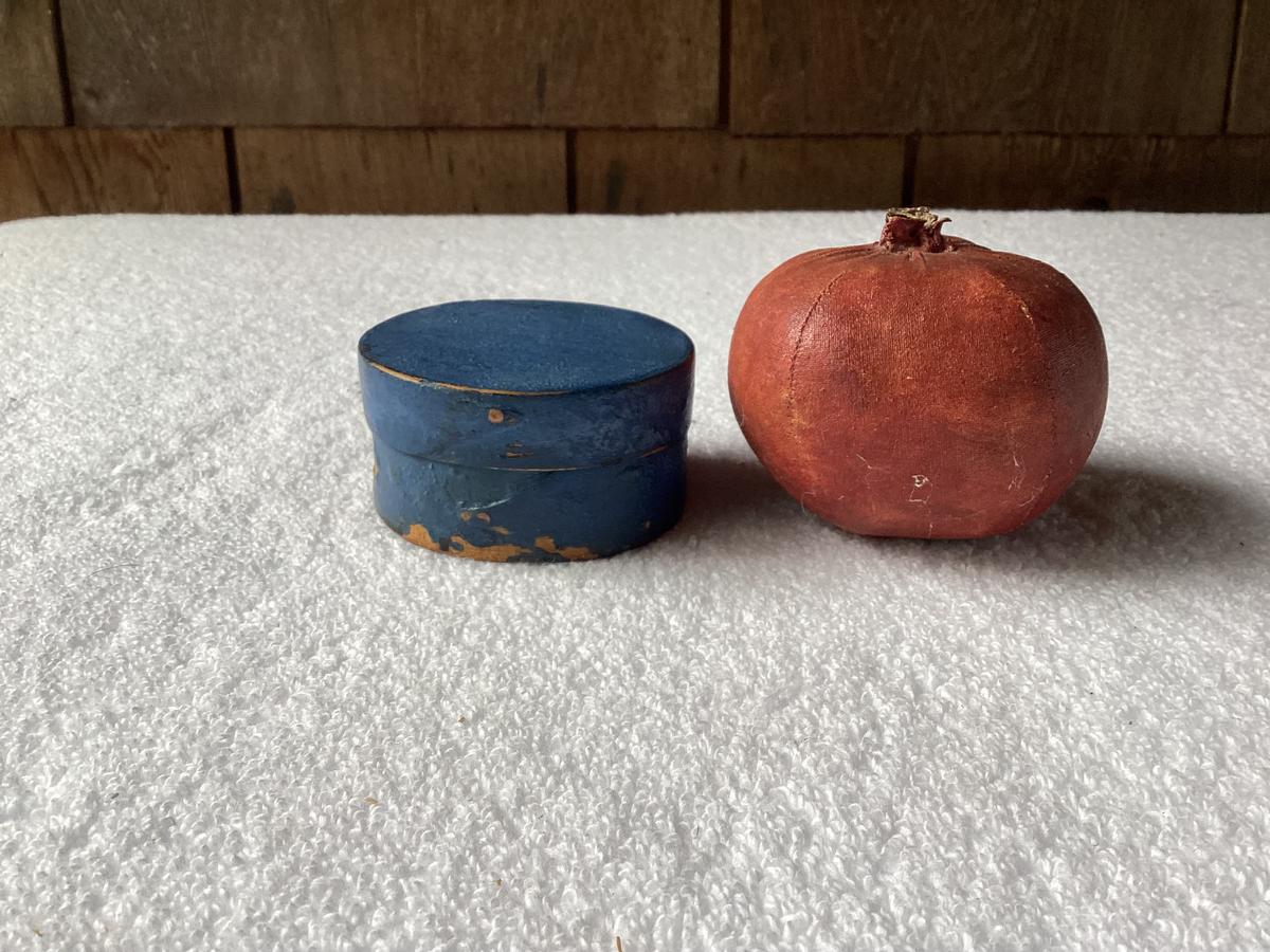 Miniature Opposing Lap Pantry Box Blue 2 3/4”