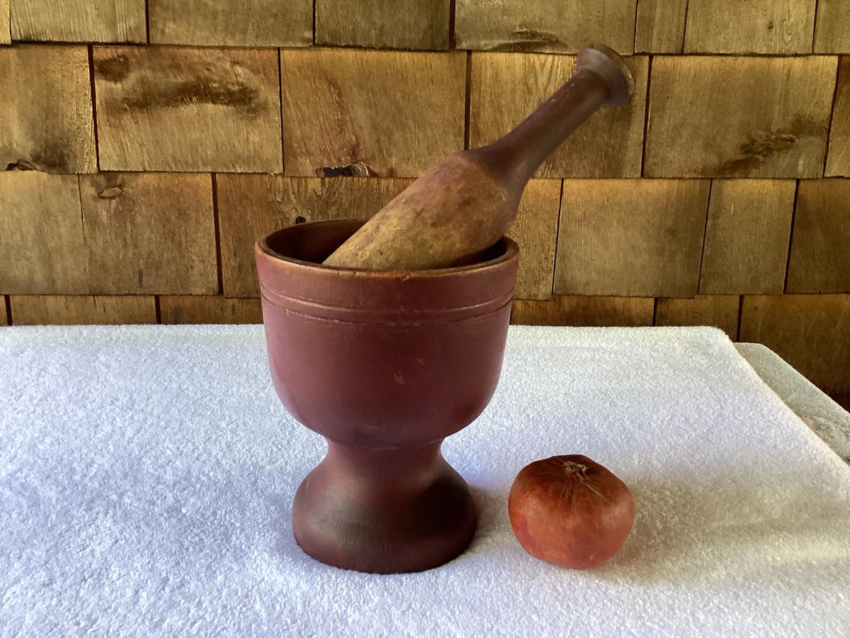 Fabulous Unusual Large 1800’sMortar & Pestle 7 3/4