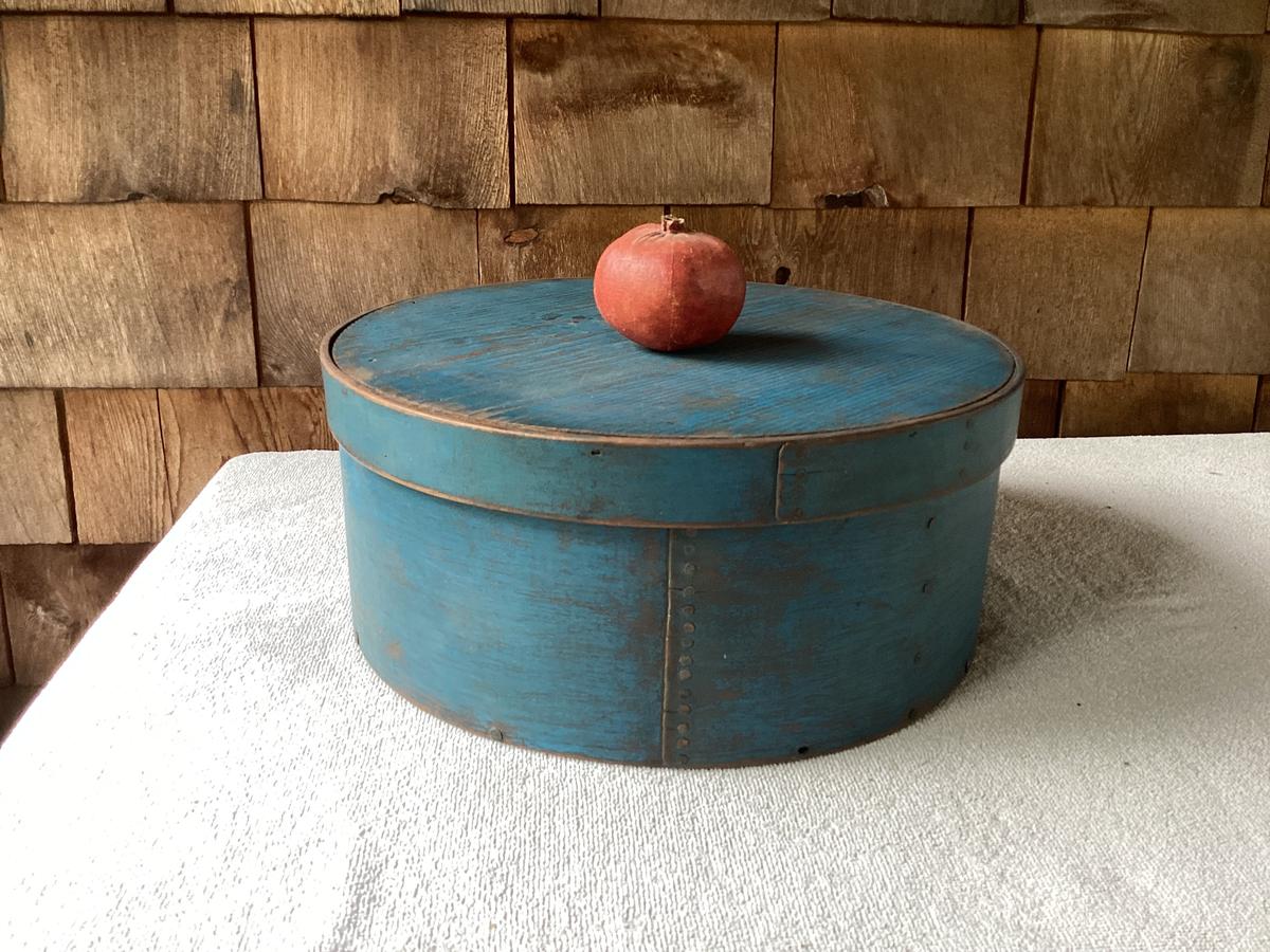 Huge Thick Walled Pantry Box 14” Blue