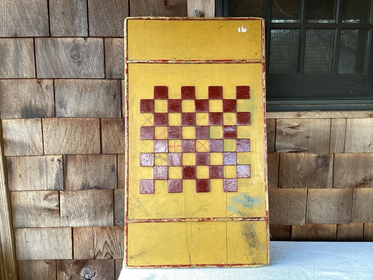 Great Large Gameboard Yellow and Red Double Sided