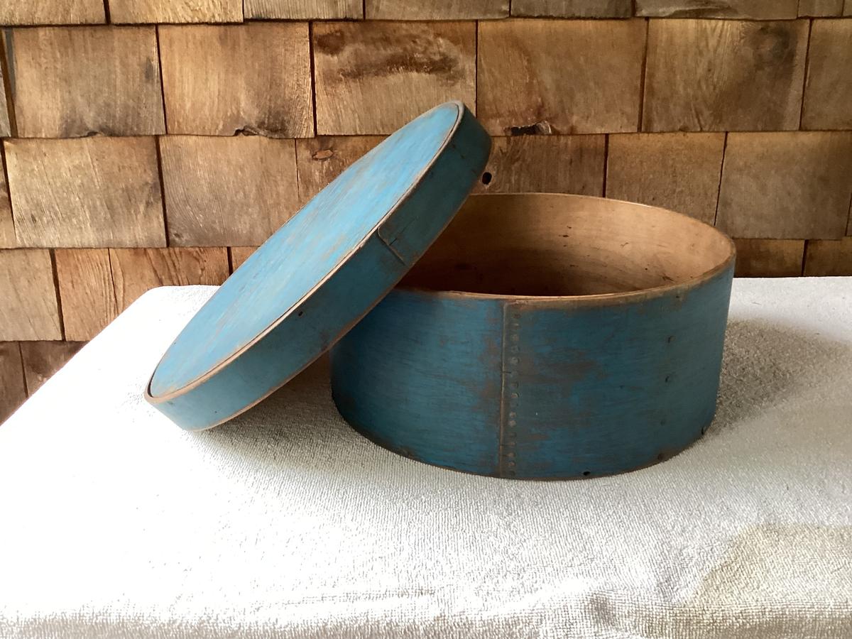 Huge Thick Walled Pantry Box 14” Blue