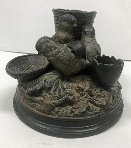 Three Peeps / Chicks Terra Cotta Cigar Holder