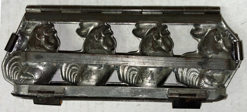 Anton Reiche Four Chickens Chocolate Mold