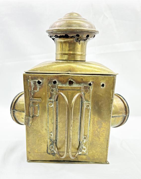 Boat Bow Lantern w/Original Kerosene Burner