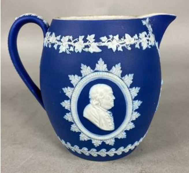 Wedgwood Washington and Franklin Pitcher