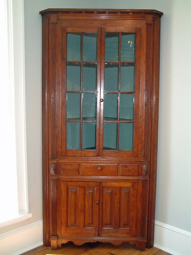 Butler County Ohio Cherry Corner Cupboard
