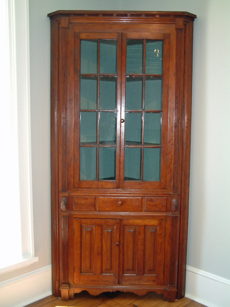 Butler County Ohio Cherry Corner Cupboard