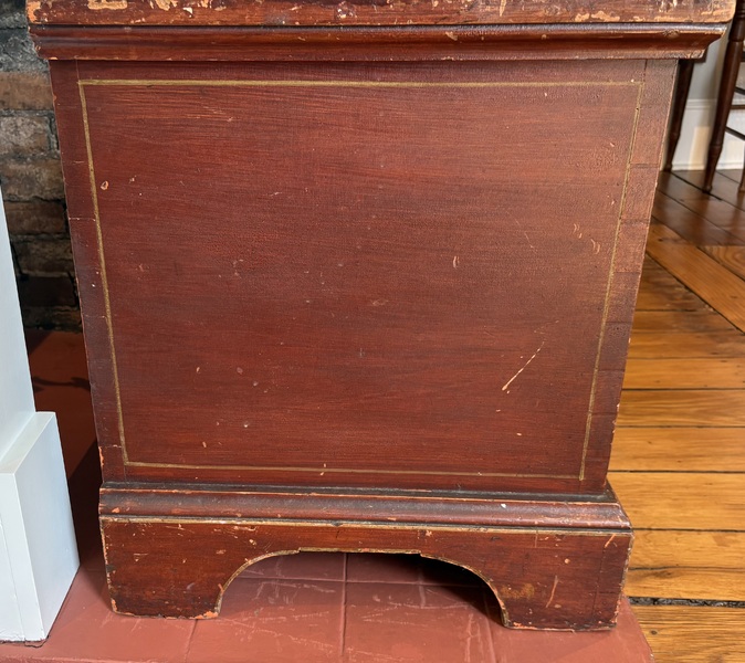Painted Wayne County, Ohio Blanket Chest