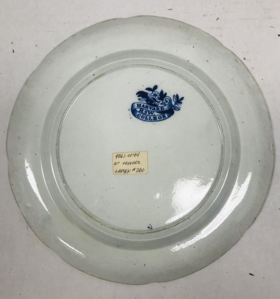 Harvard College - Historical Blue RSW Plate