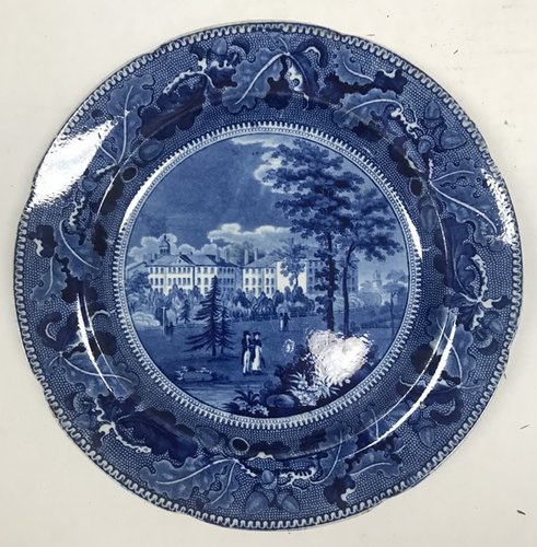 Harvard College - Historical Blue RSW Plate