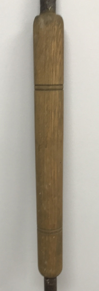 Wrought Iron Glass Worker's Blowpipe