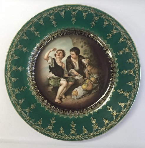 Royal Vienna Melon Boy Plate