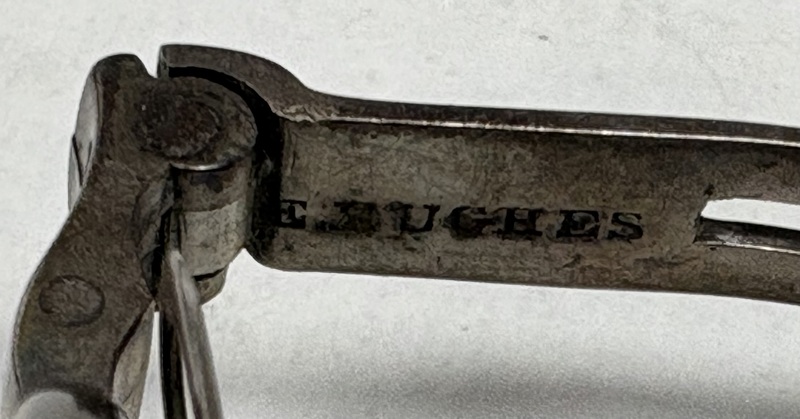 Silver Reading Spectacles -Signed E. Hughes