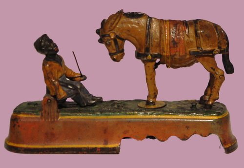 I Always Did Spise A Mule Mechanical Bank