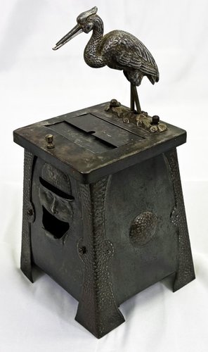 Arts & Crafts Period Cigarette Box/Dispenser