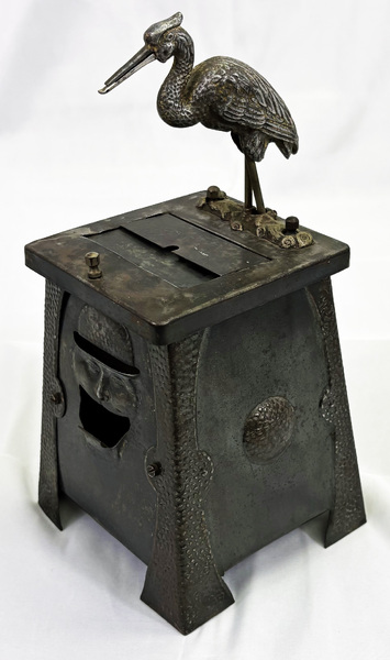 Arts & Crafts Period Cigarette Box/Dispenser