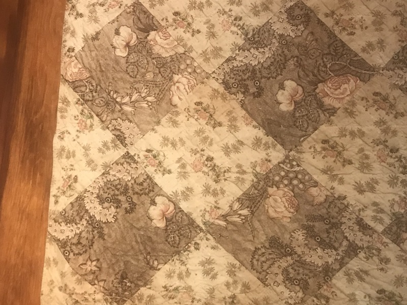 c1800 Chintz Quilt