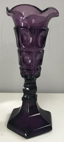 New England Glass Company Amethyst Vase