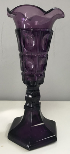 New England Glass Company Amethyst Vase