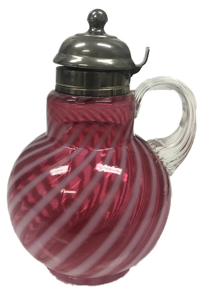 Cranberry Opalescent Swirl Syrup