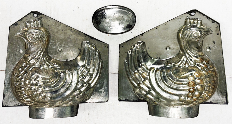 Rare 8” Hen On A Nest Chocolate Mold