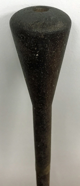 Wrought Iron Glass Worker's Blowpipe