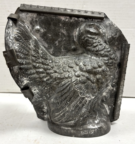 Rare and Large Turkey Chocolate Mold