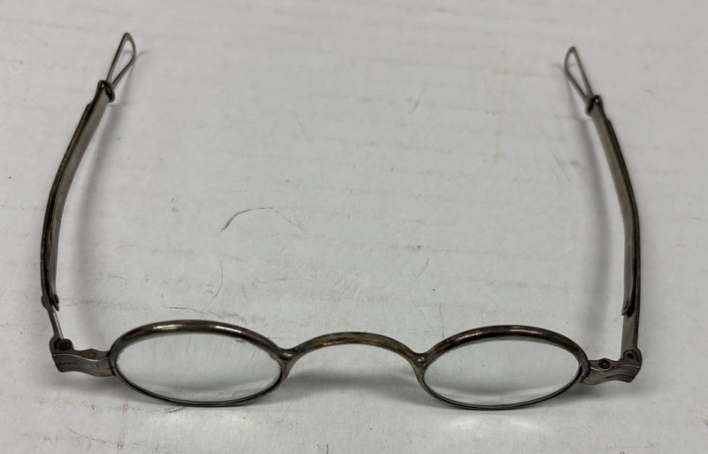 Silver Reading Spectacles -Signed E. Hughes