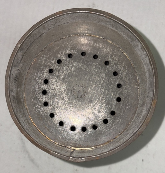 c1878 Tin Coffee Pot / Percolator Including Basket