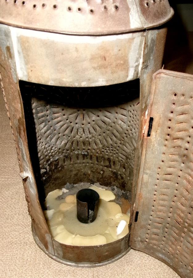 Early Tin-Punched Lantern