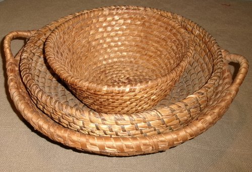 19th Century Pennsylvania Rye Baskets