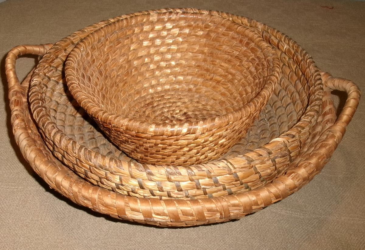 19th Century Pennsylvania Rye Baskets