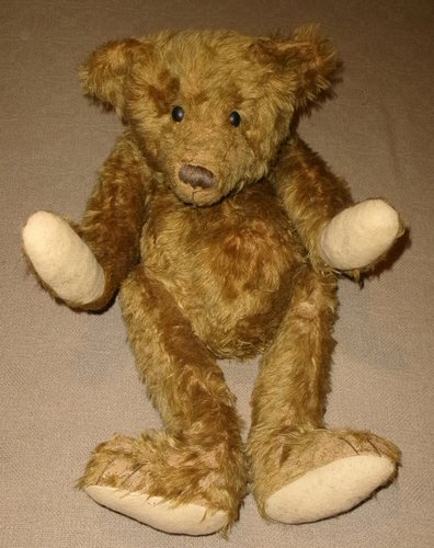 Large 24" Vintage Zucker Bear by Barbara Sixby