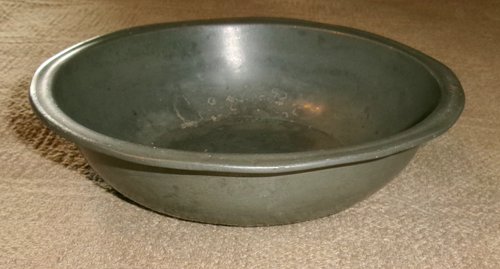19th C. Small Pewter Bowl