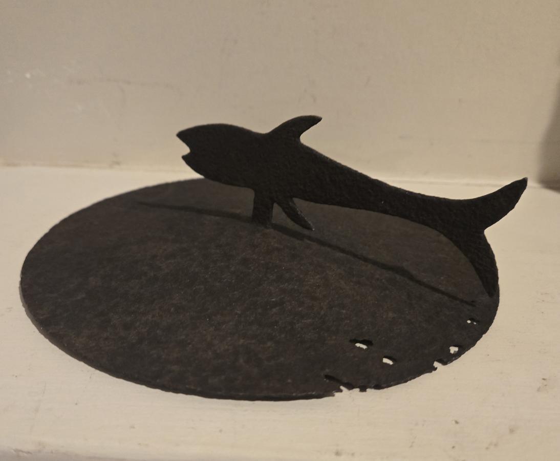 C 1800 POT LID FISH HANDLE