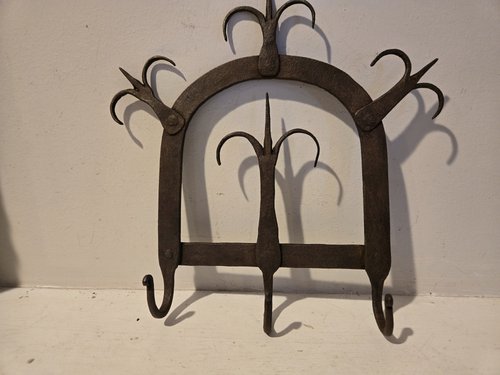 18th Century Elaborately Forged Wrought Iron Wall