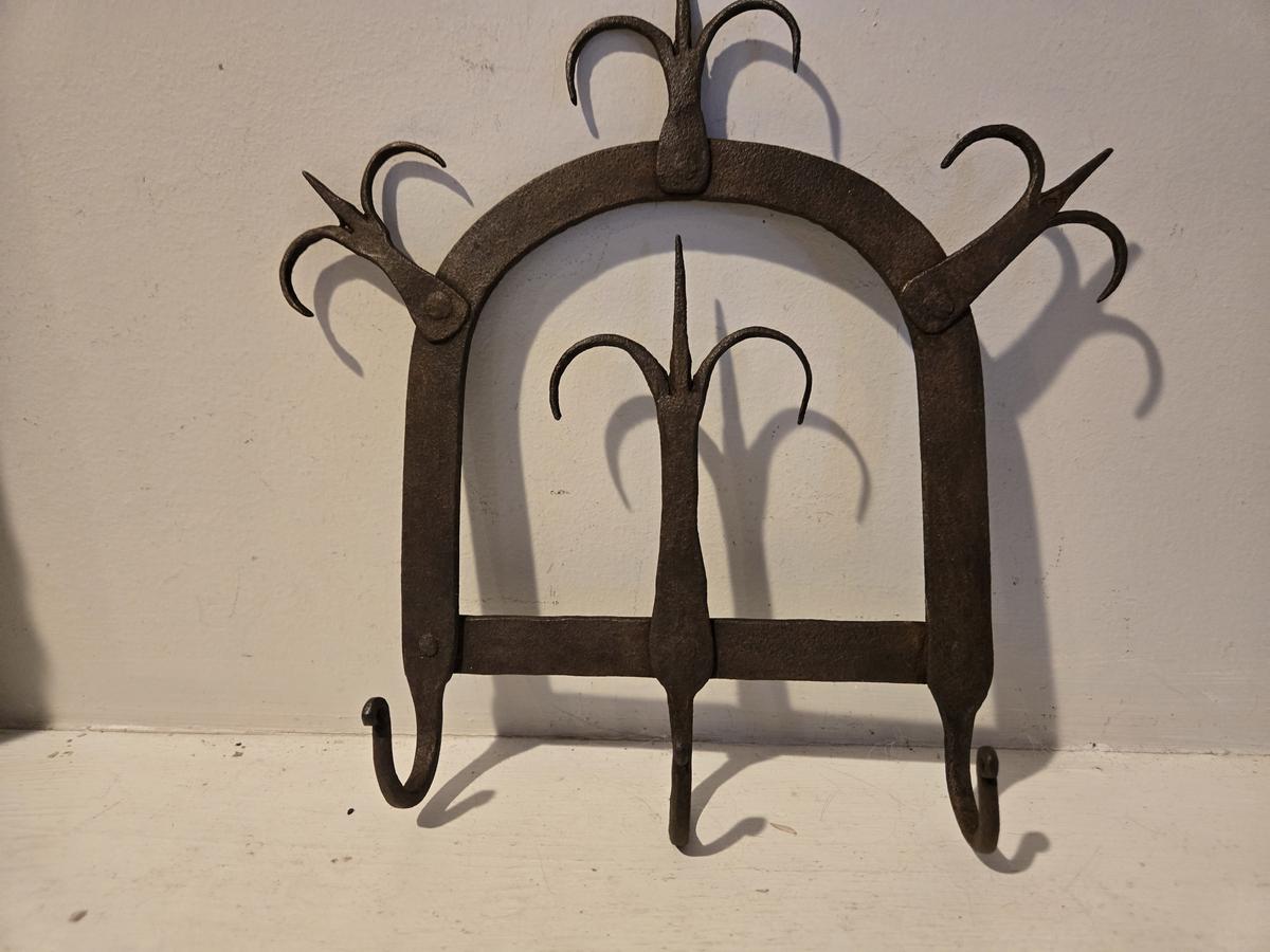 18th Century Elaborately Forged Wrought Iron Wall