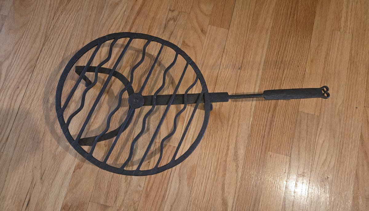 Wrought Iron Rotating Broiler