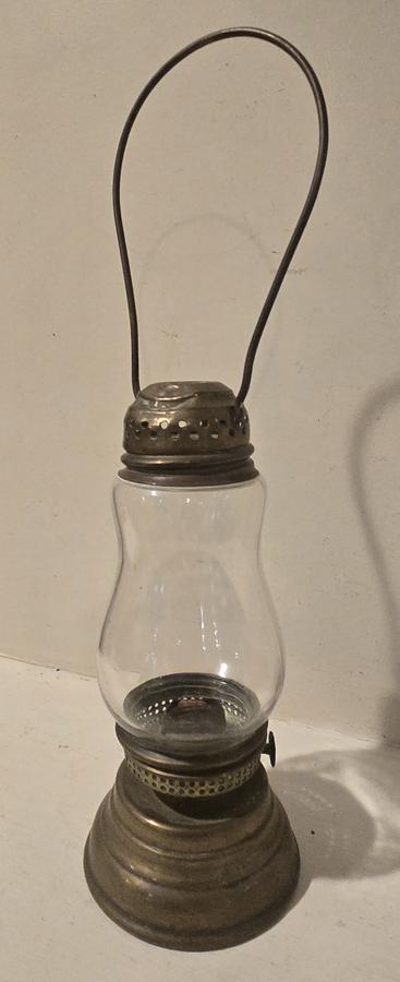 BRASS SKATERS LANTERN